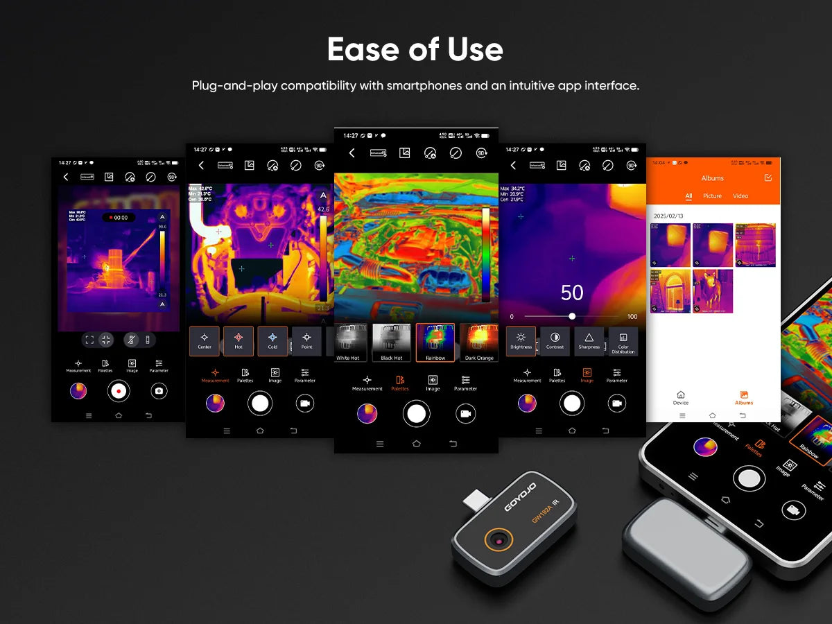 Thermal Imaging Camera for iPhone & Android | Infrared Imager