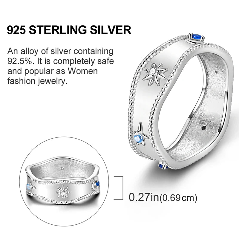 High-Quality 925 Sterling Silver Infinite Love Ring for Women