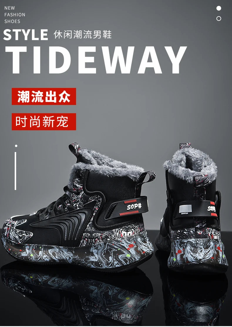 Men's Winter Boots | Warm, Waterproof, Non-Slip Slippers