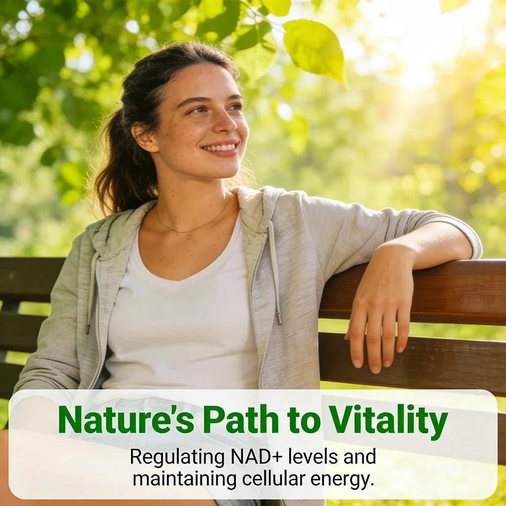 NAD+ Booster Capsules with Quercetin | Anti-Aging & Energy