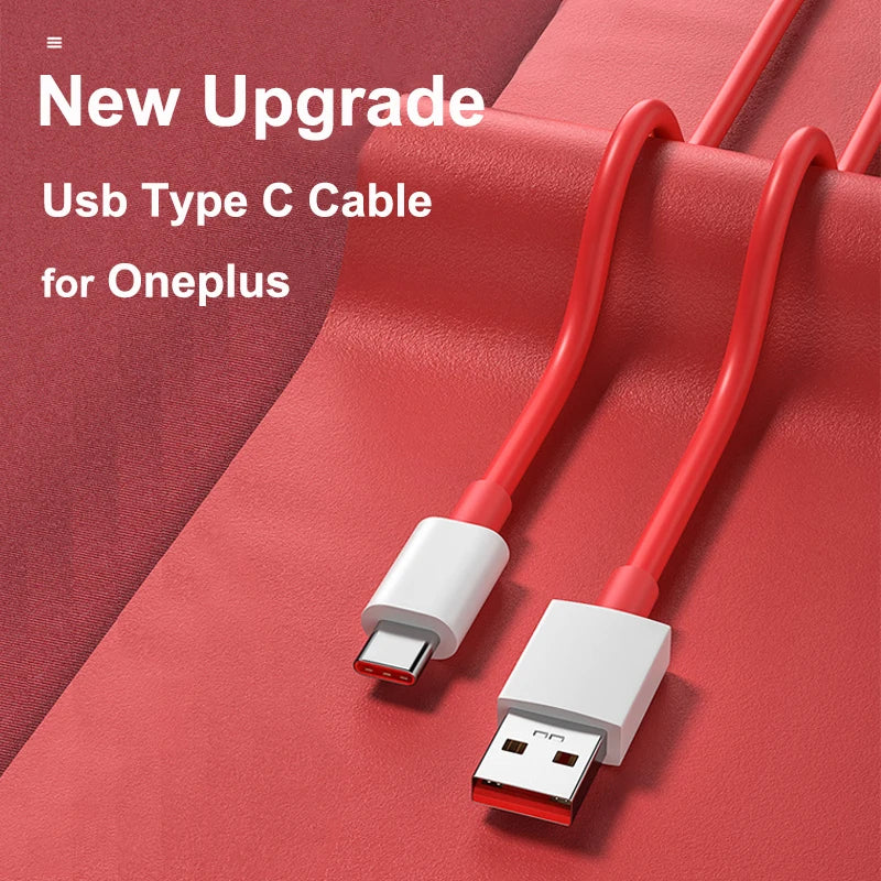 65W Supervooc Fast Charger Cable | USB C to Type C for Quick Charging