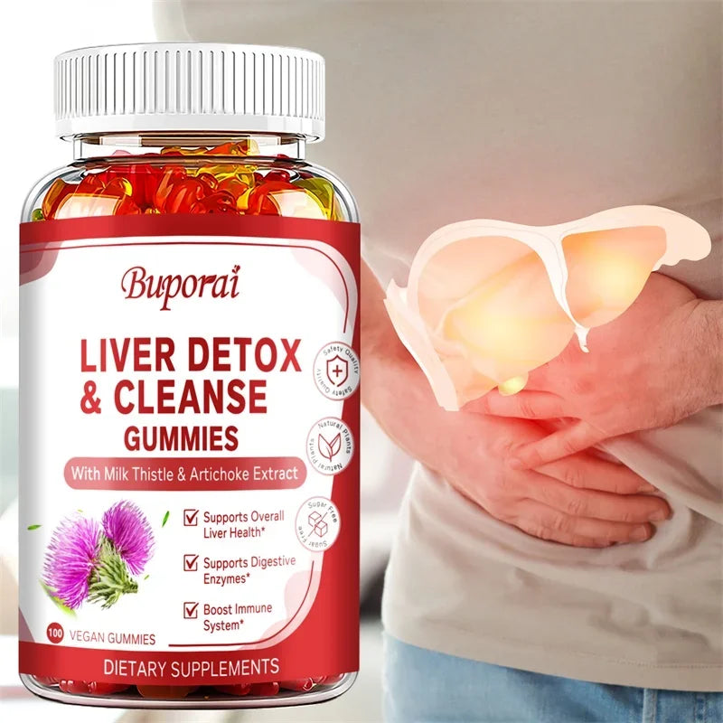 Liver Cleanse & Detox Gummies | Boost Digestion & Immunity