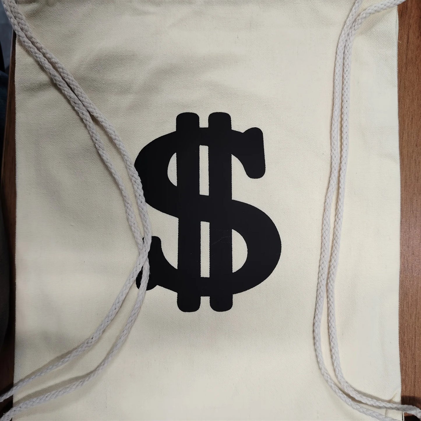 Reusable Dollar Sign Money Bag | Ideal for Gifts & Decor