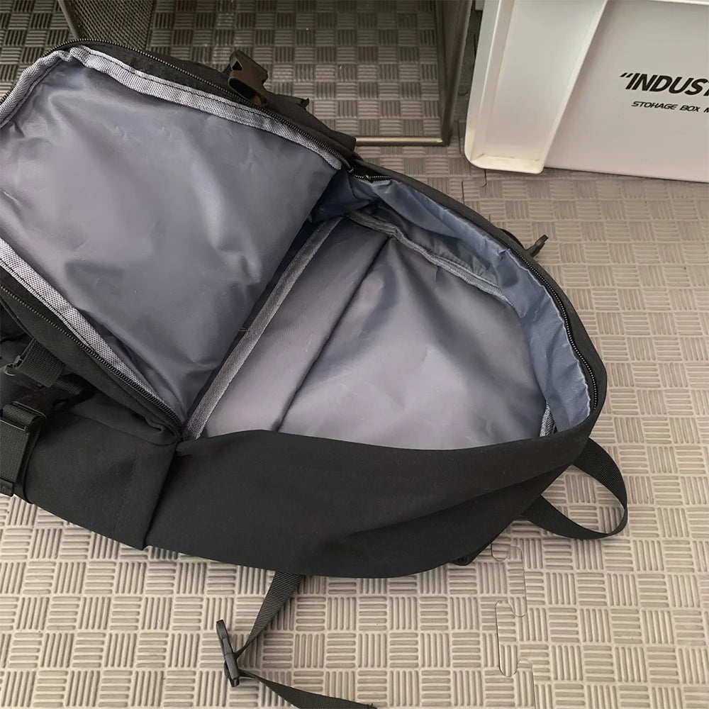 Stylish Versatile Solid Color Backpack for Work & Travel