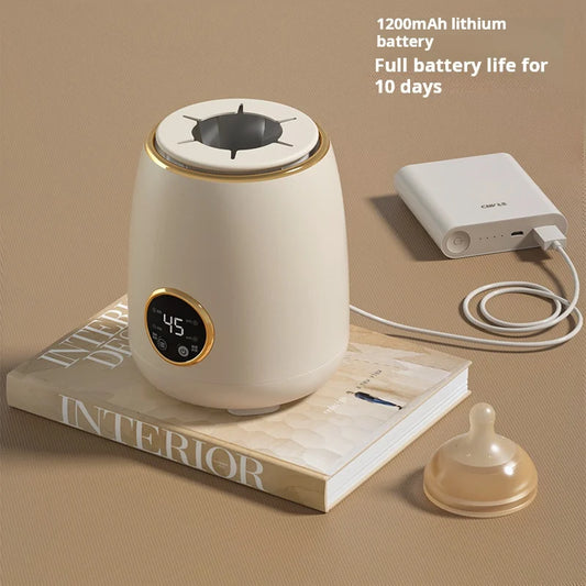 USB Rechargeable Electric Baby Milk Powder Warmer & Shaker