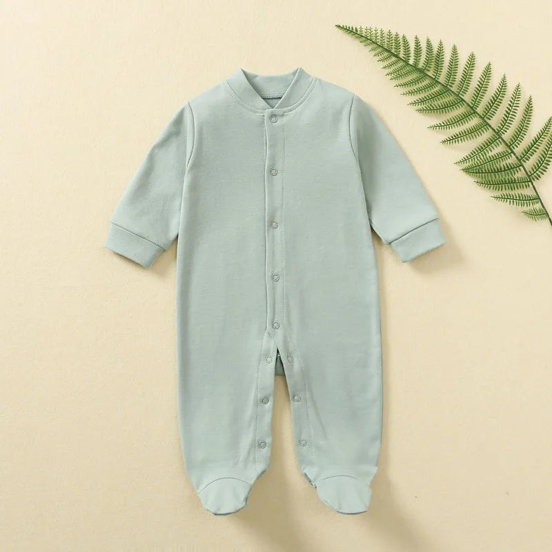 Cozy Cotton Jumpsuits for Newborns | Soft One-Piece Sleepers