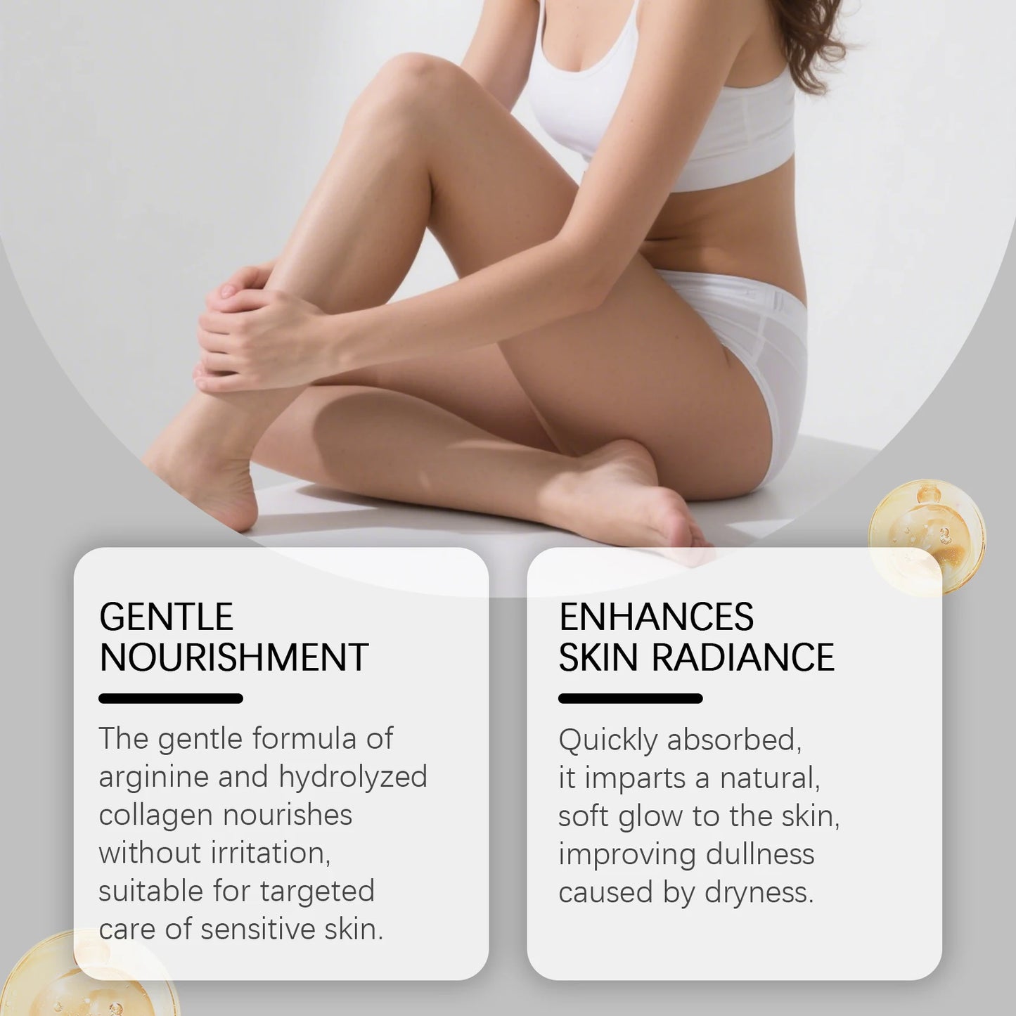 Vitamin C Body Massage Oil | Moisturizing Brightening Skin Oil