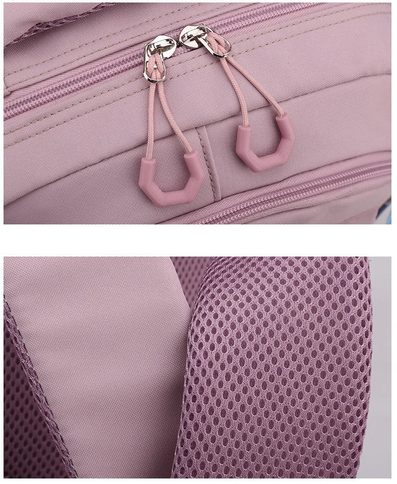 Stylish Pink School Backpack for Girls | Fashion Meets Functionality