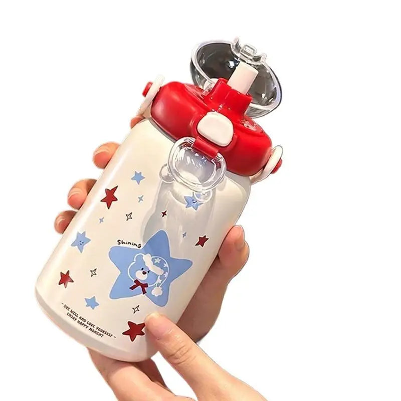 Cute Portable Stainless Steel Thermos Cup for Kids | Durable Drinkware