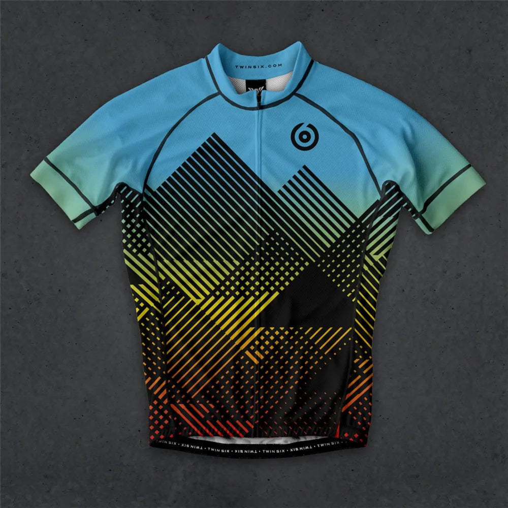 Men's Cycling Jersey | Quick Dry Summer MTB Top with Sun Protection