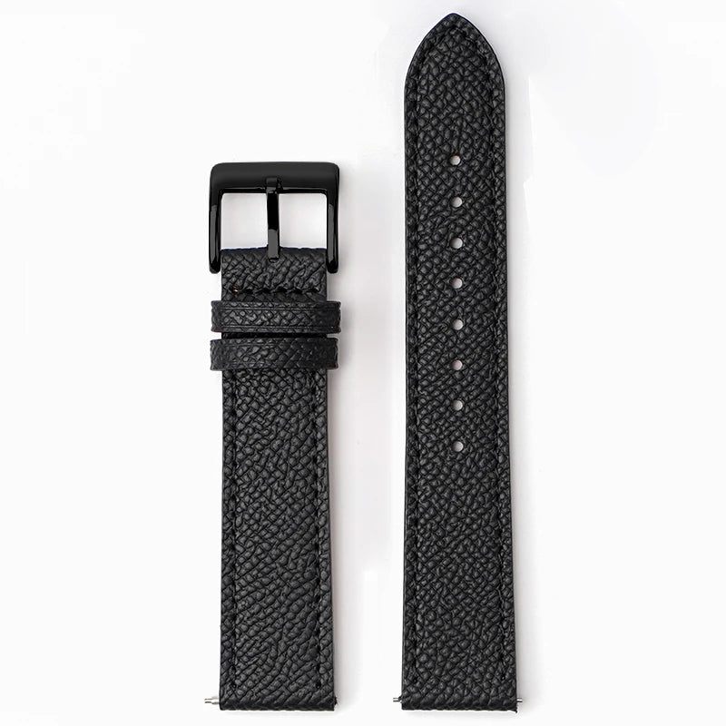 Calfskin Leather Watch Strap | Quick Release, Handmade Design