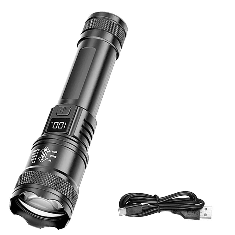 2000LM Ultra Bright Tactical Flashlight | Emergency Ready Lighting