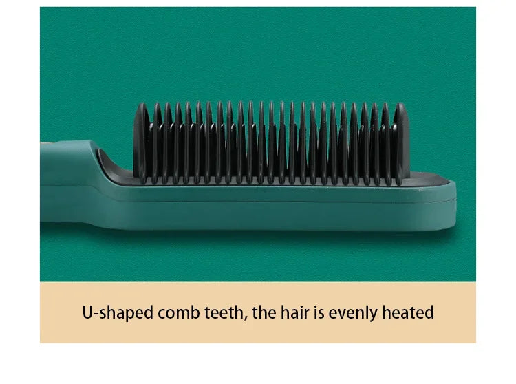 Adjustable Heat Hair Straightener Comb | Fast and Safe Styling