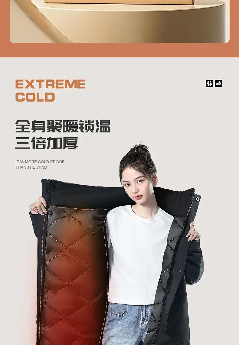 Winter Motorcycle Riding Jacket | Coldproof & Waterproof Gear