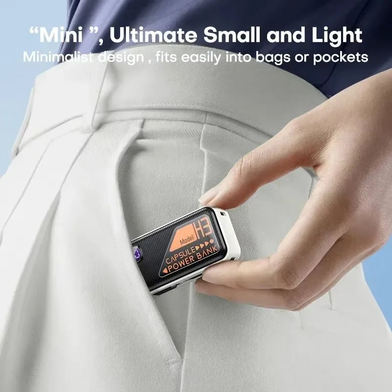 20000mAh Mini Power Bank with PD20W Fast Charging & Digital Display