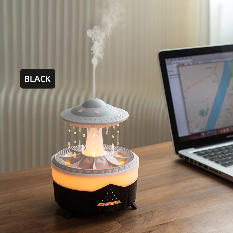 LED Aroma Diffuser with Remote | 7-Color Humidifier for Home