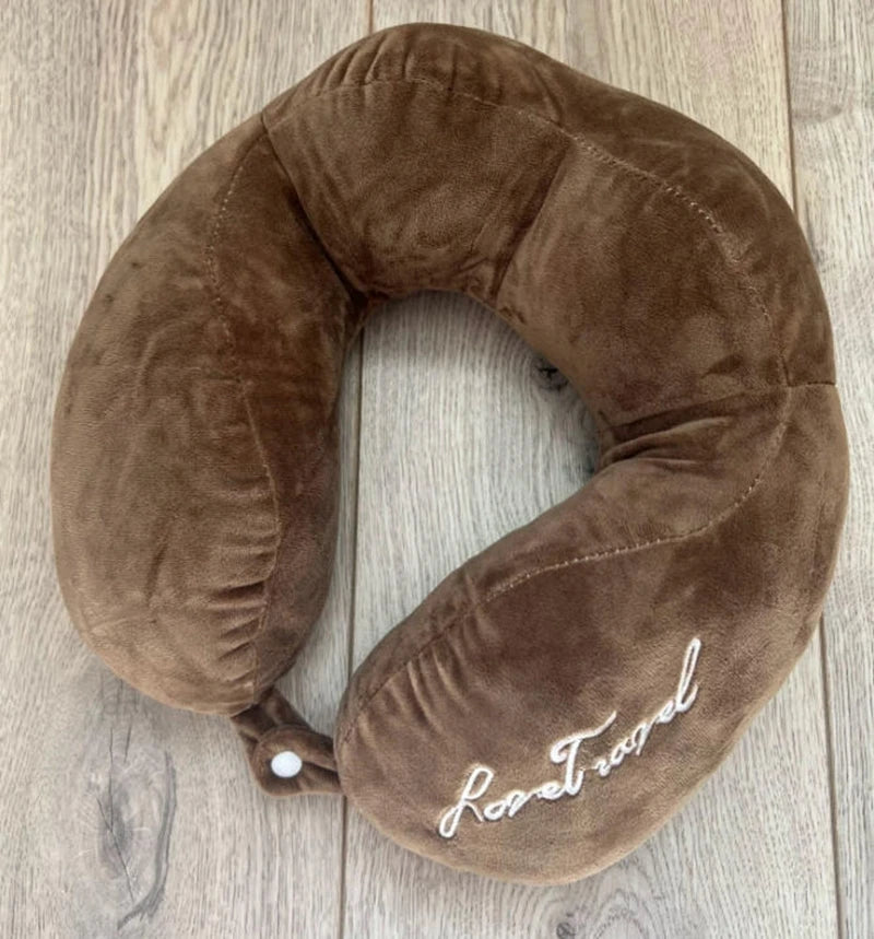 Comfortable U-Shaped Neck Pillow for Travel | Soft Support Cushion