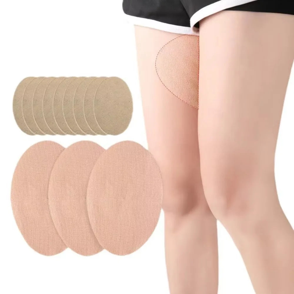10Pcs Anti-Chafing Thigh Pads | Waterproof & Breathable Stickers