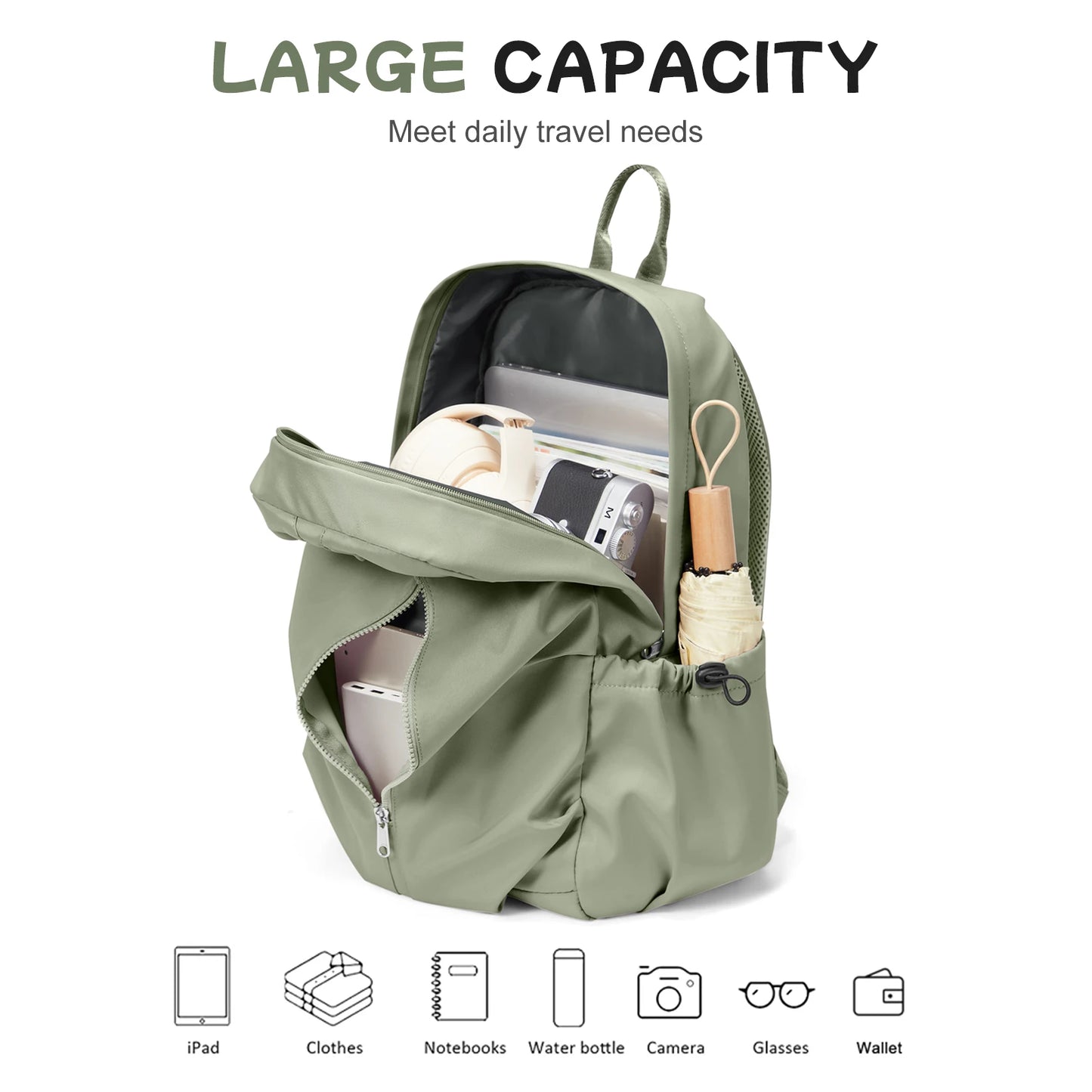 Stylish Laptop Backpack | Anti-Theft Design for Work and School