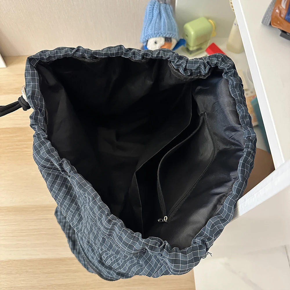 Lightweight Casual Drawstring Backpack | Water-Resistant Daypack