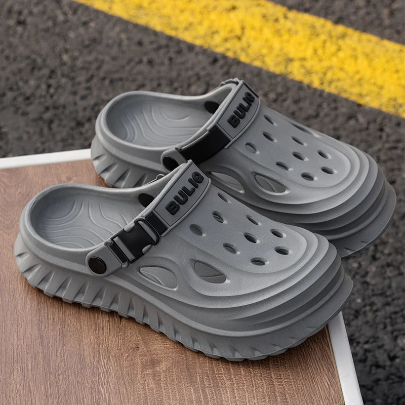 Comfortable Soft Sole Women Mules and Clogs Spring 2026 Platform Outdoor EVA Slippers Woman Trainers Plus Size 45 Casual Flats