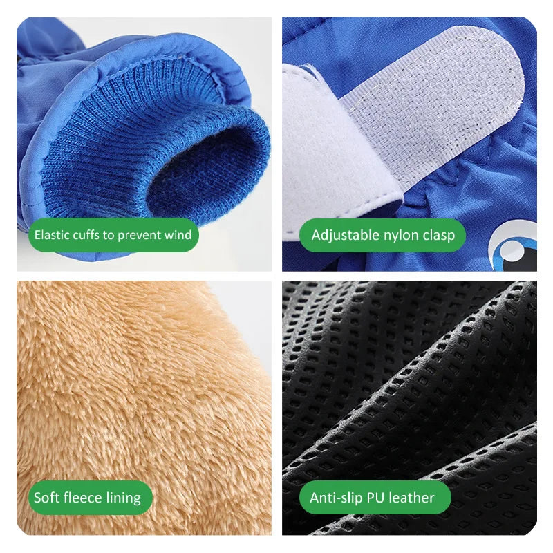 Kids Winter Gloves | Warm, Waterproof, Windproof Skiing Gloves