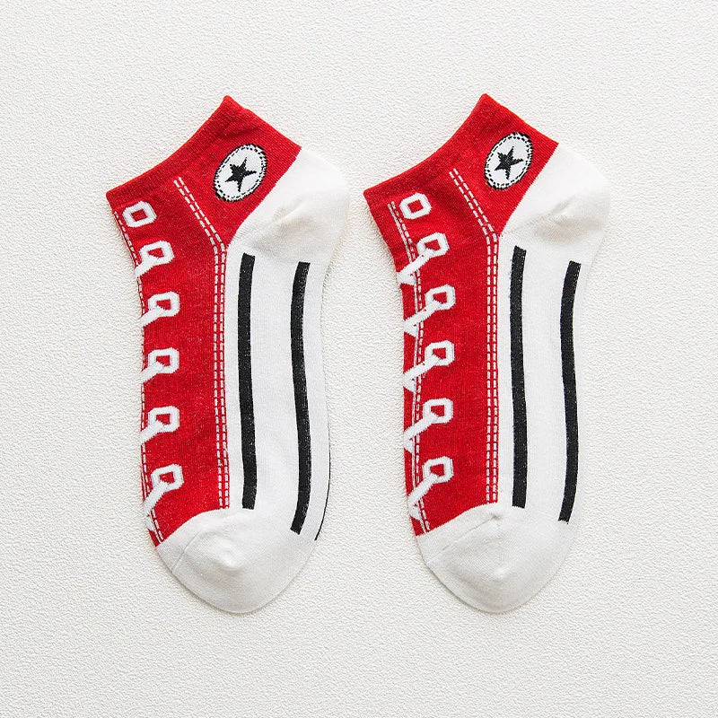 Men's Casual Denim Pattern Socks | Stylish Ankle Comfort