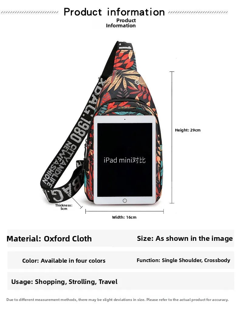 Stylish Waterproof Women's Crossbody Bag | Large Capacity Sling