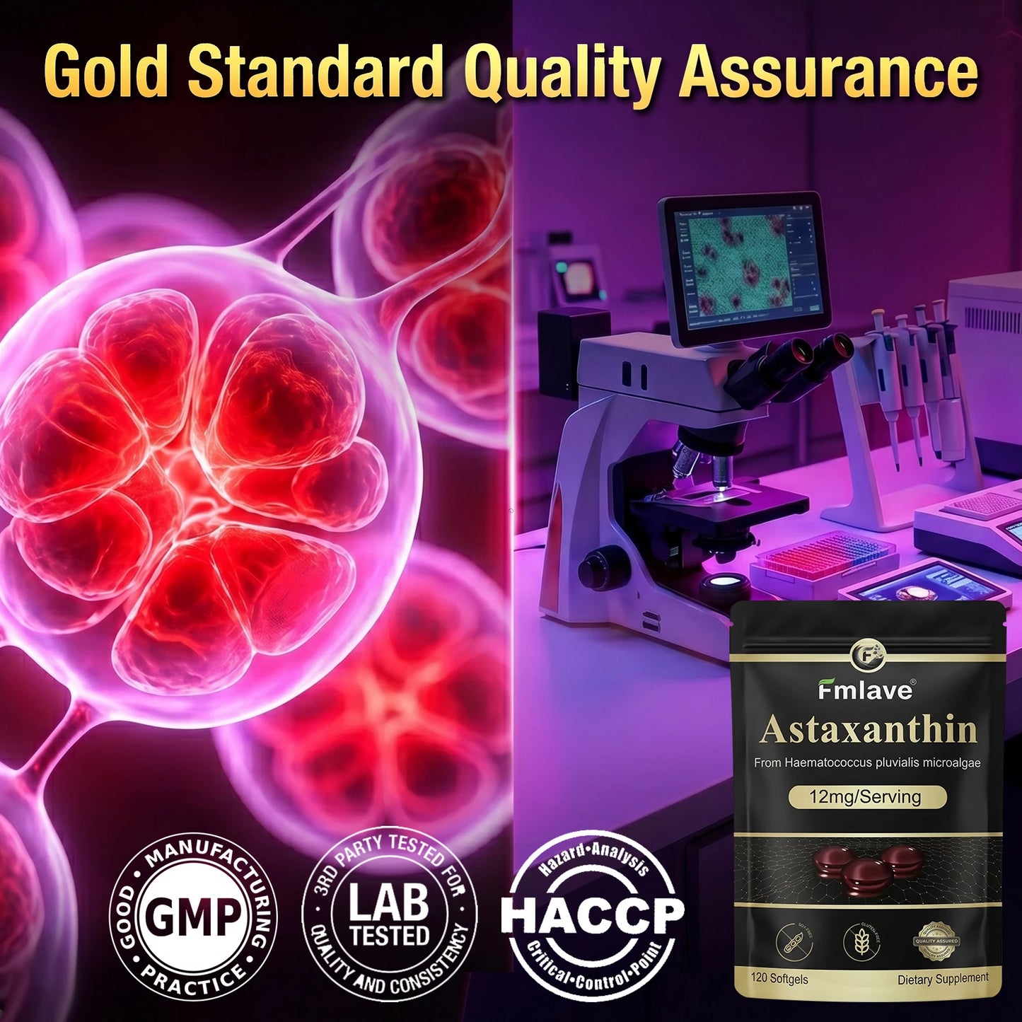 Premium Astaxanthin Supplement | Natural Antioxidant for Health
