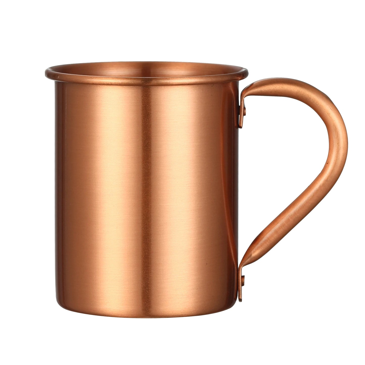 Copper Moscow Mule Mug Durable Coppery Beer Mugs Coffee Mug Milk Cup Pure Copper Cup Drinkware