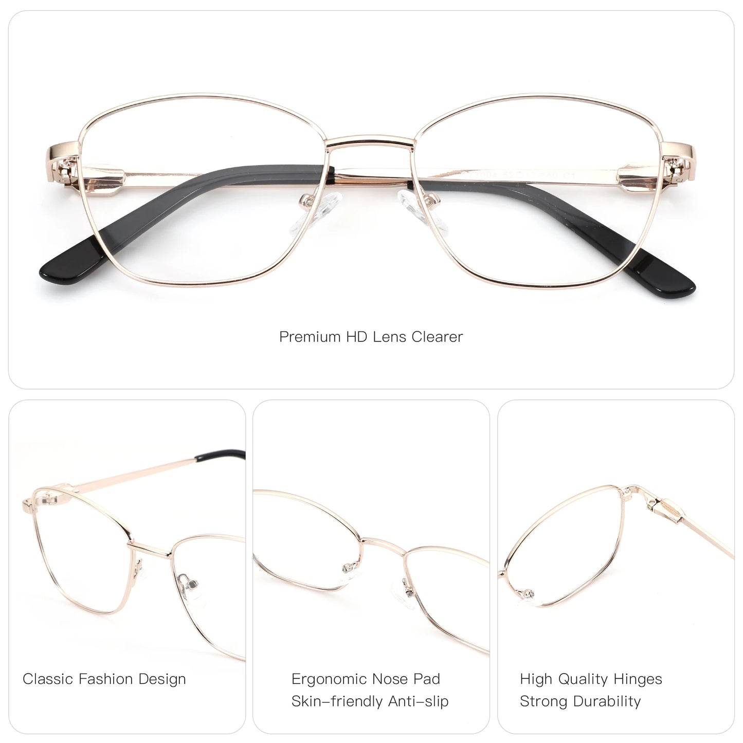 Custom Metal Butterfly Prescription Glasses for Women | Stylish Optical Lenses 2026