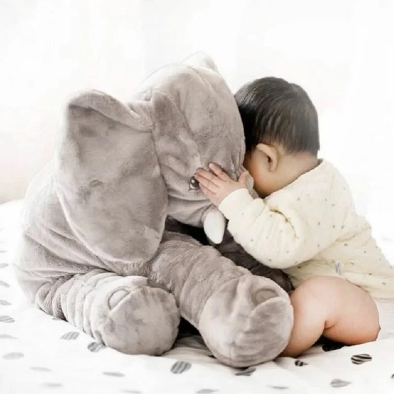 40cm Soft Elephant Plush Toy | Adorable Baby Pillow Decoration