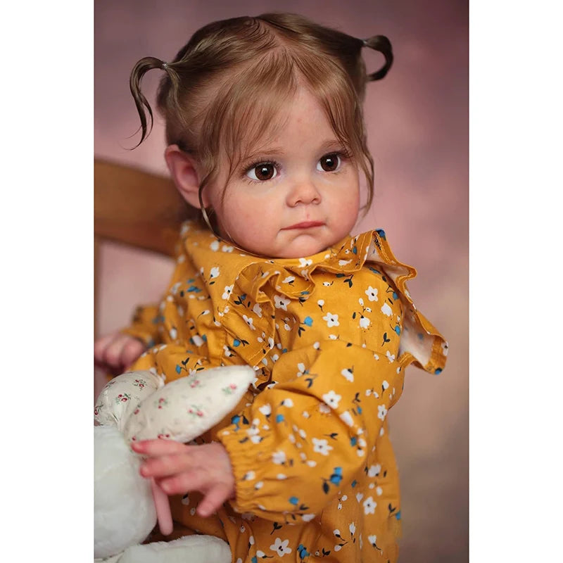 Handmade 60CM Reborn Toddler Doll | Lifelike Art Collectible