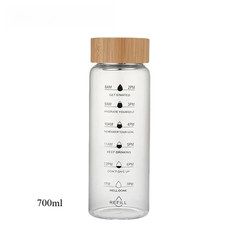 1000ml Borosilicate Glass Bottle with Bamboo Lid & Infuser