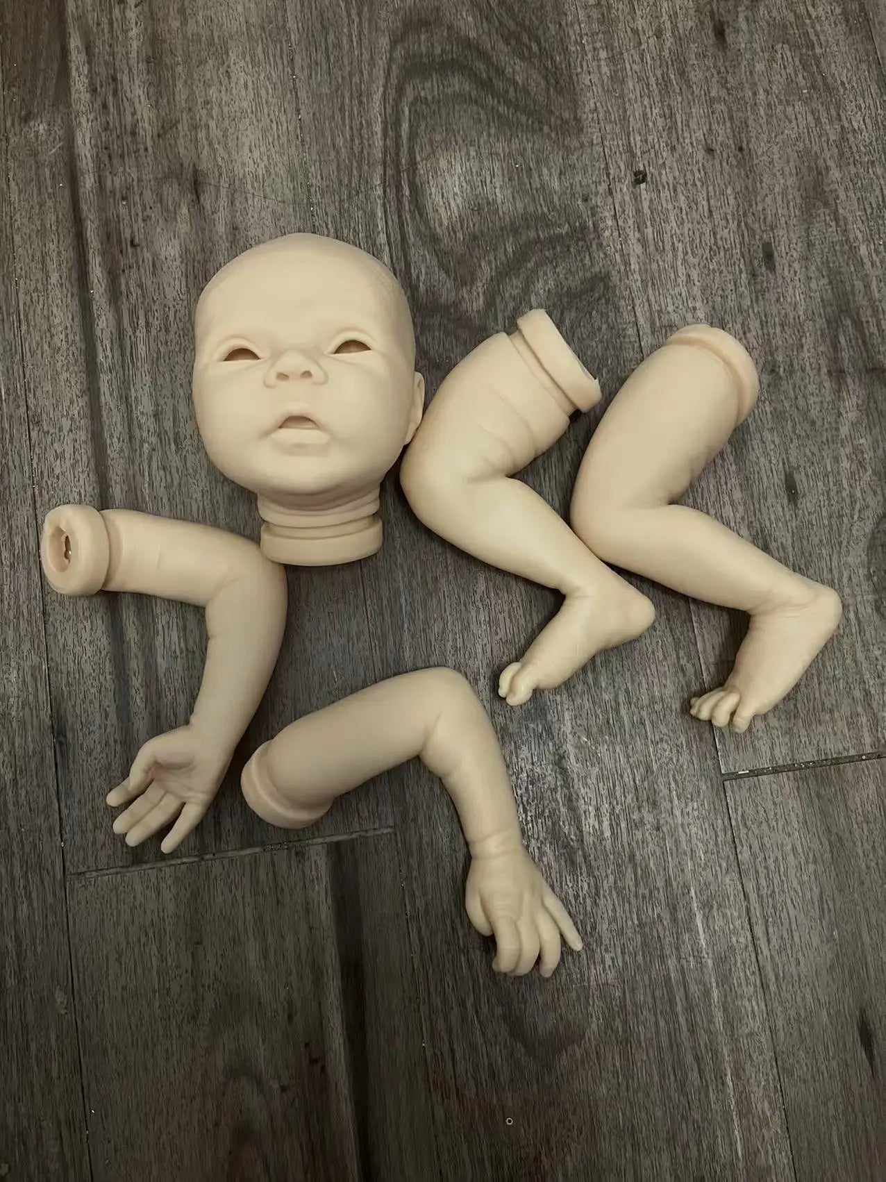 19-Inch DIY Reborn Doll Kit | Unfinished Art Doll Parts