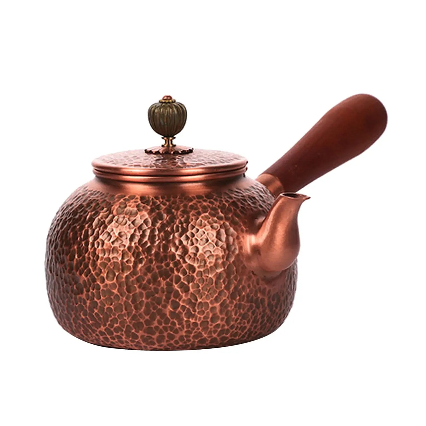 Handcrafted Copper Teapot | Retro Stovetop Teapot for Tea Lovers