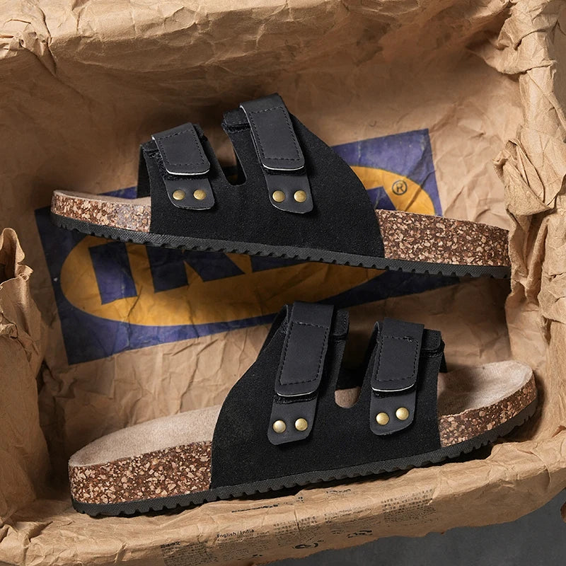 Men's Sandals, Fashionable and Versatile Casual Sandals for Couples, Suitable for Walking and Leisure, Suitable for Indoor and Outdoor Use, Beach-Friendly, Unisex, Suitable for All Seasons