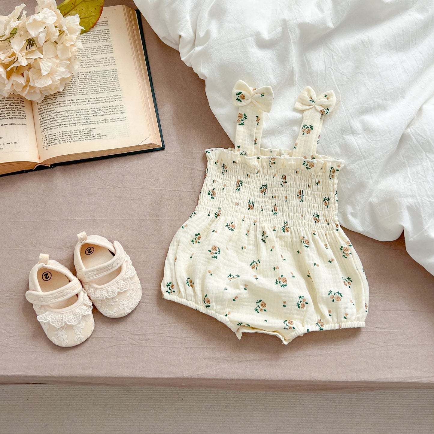 Kids Cotton Sleeveless Rompers | Cute Summer One-Pieces