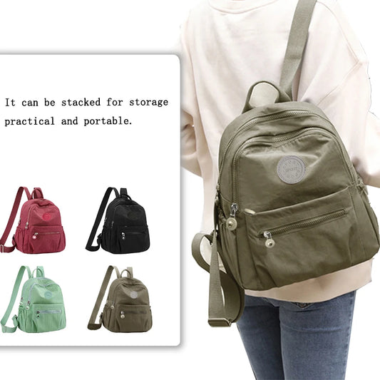 Mochila Chic Multicolor | Bolso de Viaje Ligero y Elegante