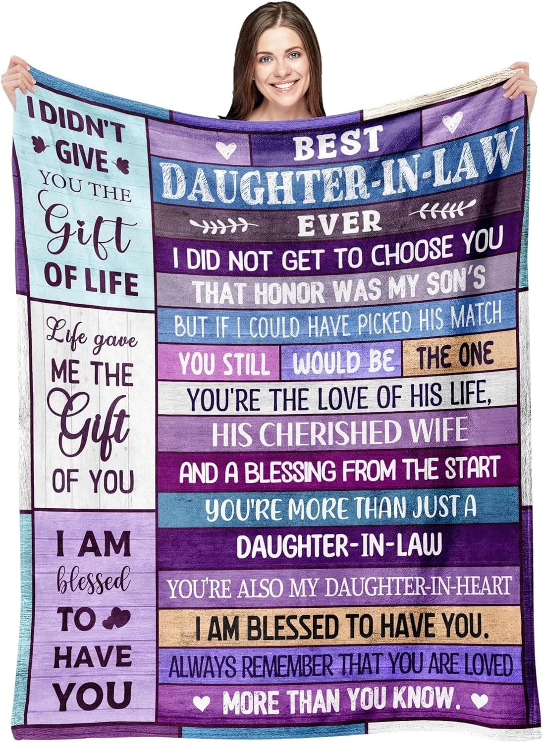 Super Soft Flannel Throw Blanket | Unique Gifts for Mom