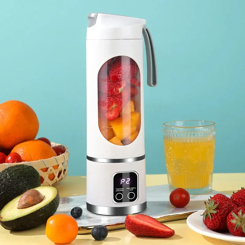 Portable Fruit Juicer | USB Rechargeable Blender for Smoothies