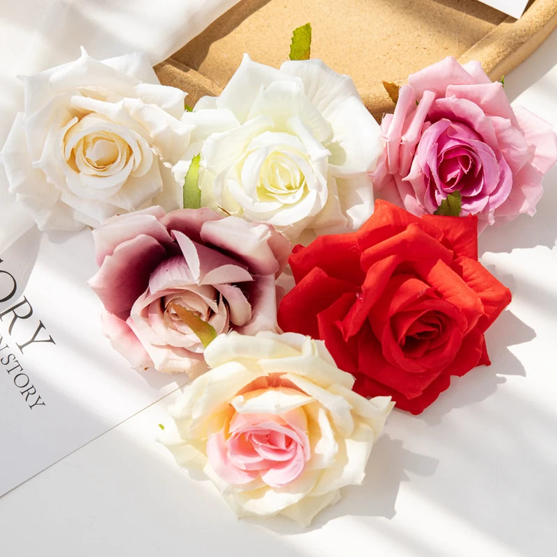 100PC Artificial Silk Flowers | Perfect for Home and Event Decor