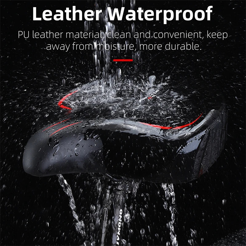 Oversize Comfortable Bicycle Saddle | Breathable Bike Seat Cushion