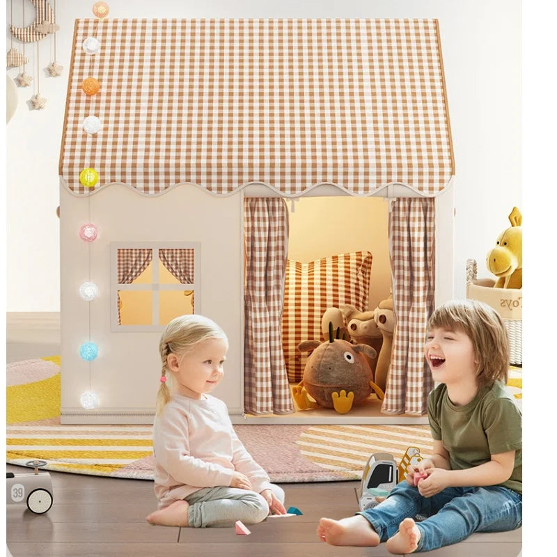 Children's Folding Play Tent | Indoor Castle for Creative Fun