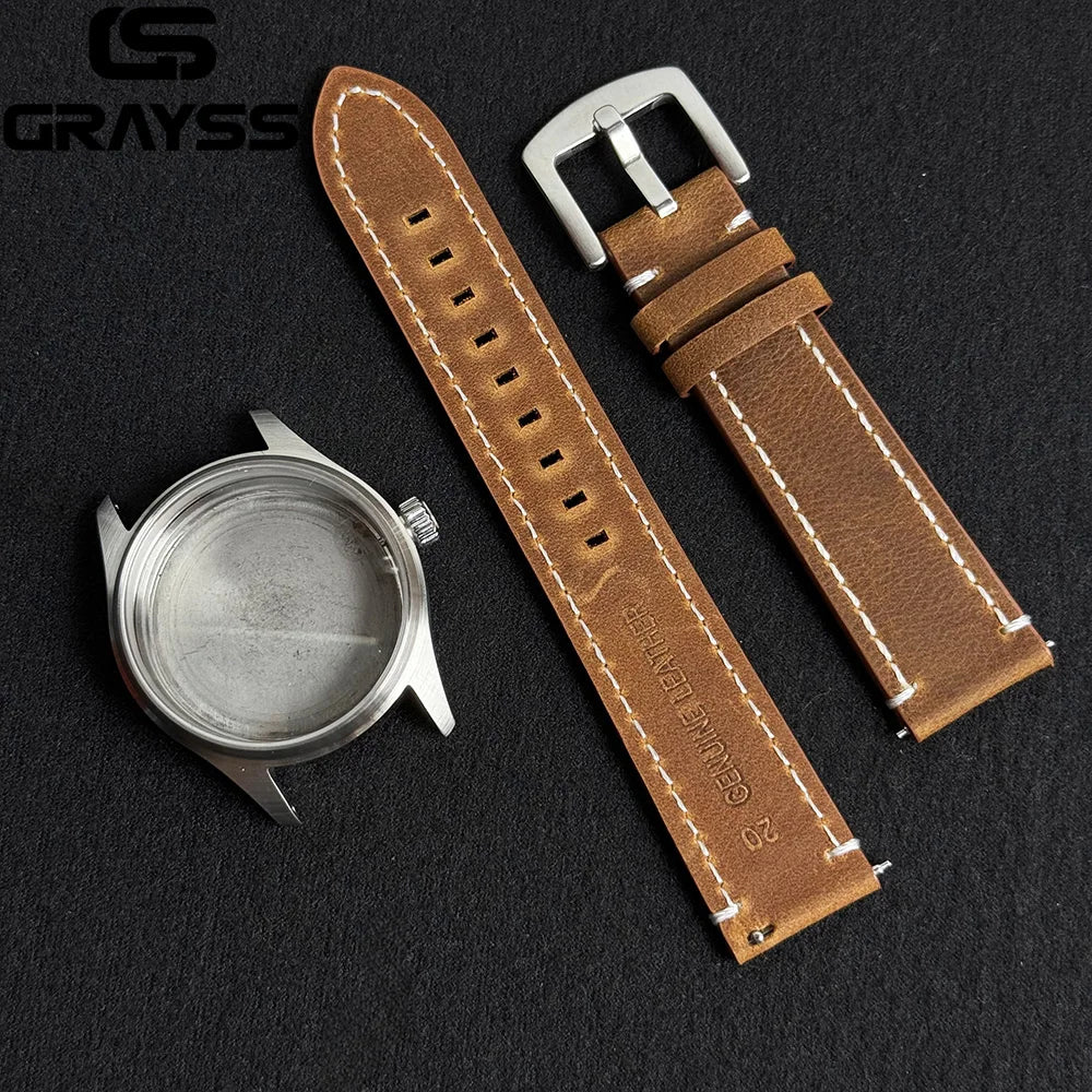 Retro Pilot Little Prince Watch Case | Stainless Steel, Sapphire Glass