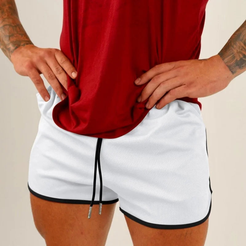Men's Quick Drying Breathable Mesh Fitness Shorts for Summer