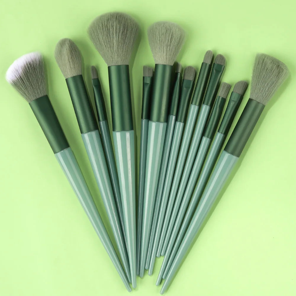 13PCS Ultimate Makeup Brush Set | Flawless Beauty Tools