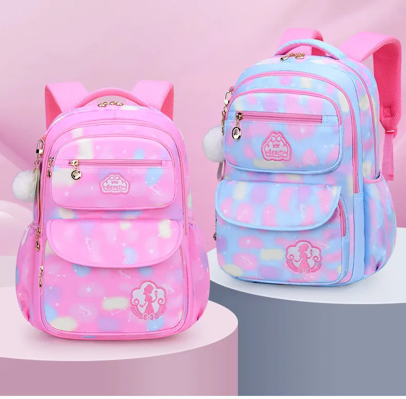 Stylish Pink School Backpack for Girls | Fashion Meets Functionality