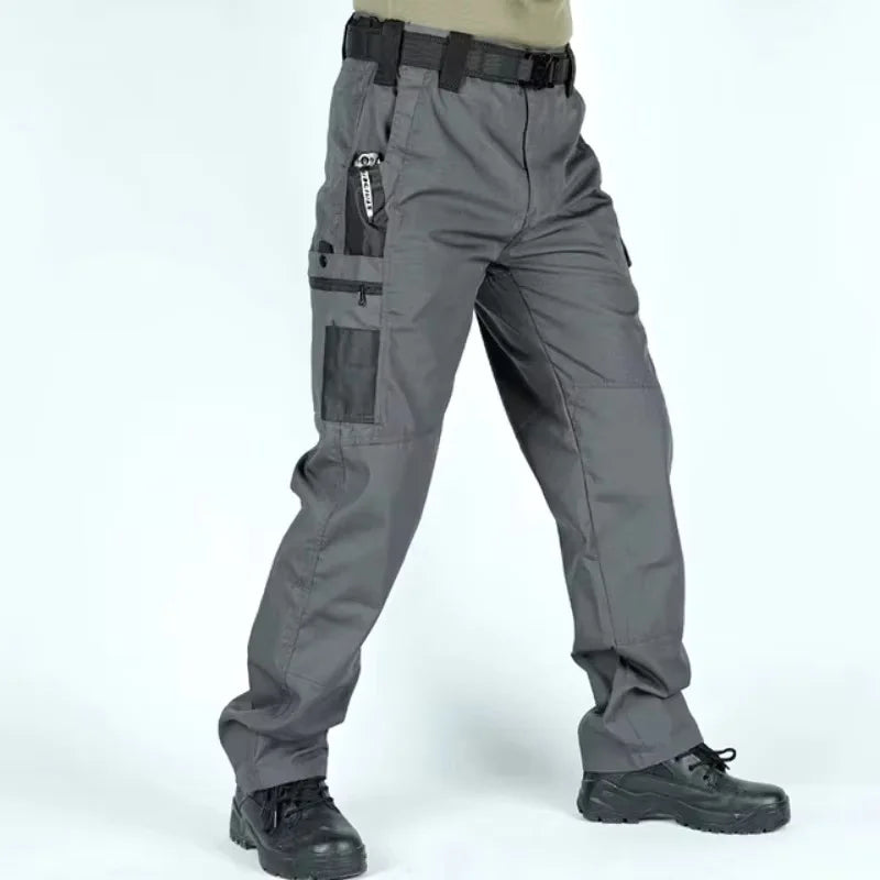 Waterproof Multi-pocket Cargo Pants for Men | Hiking & Casual Wear