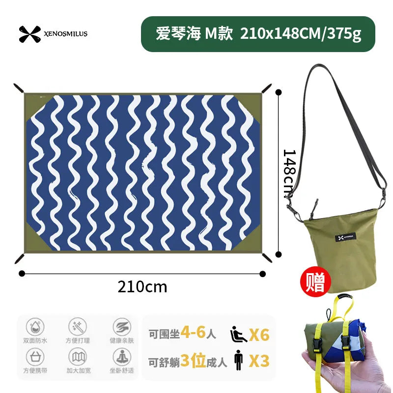 Portable Waterproof Picnic Mat | Lightweight Foldable Beach Pad